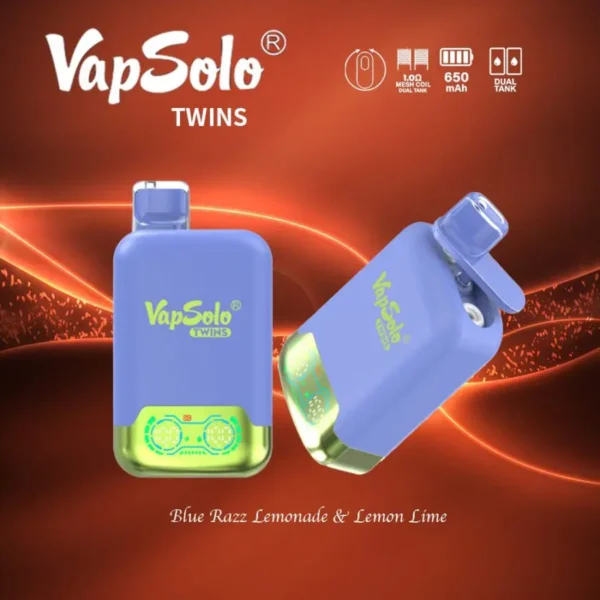 VapSolo Twins 20000 Puffs 2% 5% Low Nicotina Rechargeable Vapes Pen vrac Cumpărați cu ridicata - AlsoVape - 13