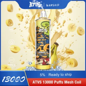 Atvs 13000 Puffs 5% Low Nicotine Rechargeable Disposable Vapes Pen Bulk Buy Wholesale - AlsoVape - 15