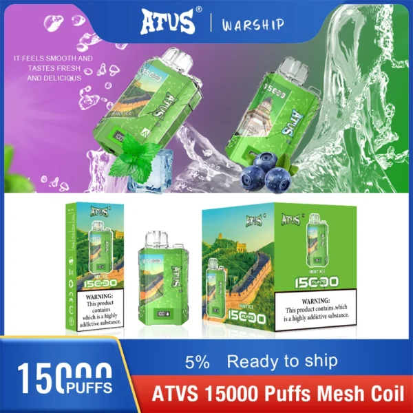 Atvs 15000 Puffs 5% Vapes desechables recargables con bajo contenido de nicotina Compra a granel al por mayor - AlsoVape - 11