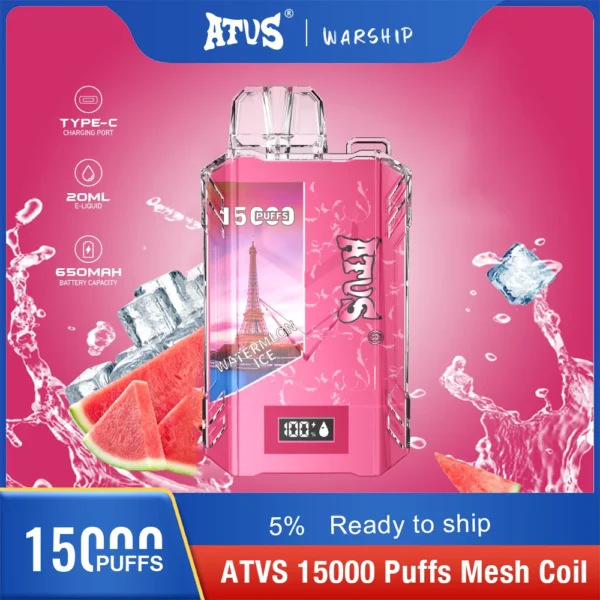 Atvs 15000 Puffs 5% Vapes desechables recargables con bajo contenido de nicotina Compra a granel al por mayor - AlsoVape - 6