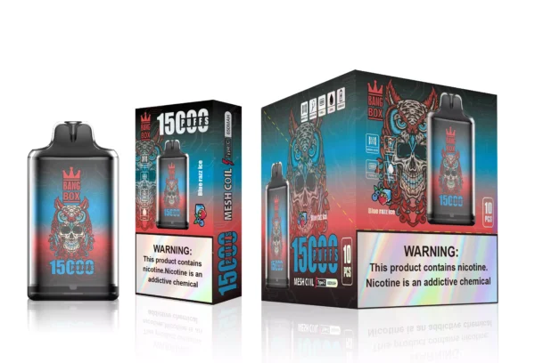 Bang Box S1 15000 Puffs 0% 2% 3% 5% Stylo vape jetable rechargeable à faible teneur en nicotine en vrac Acheter en gros - AlsoVape - 5