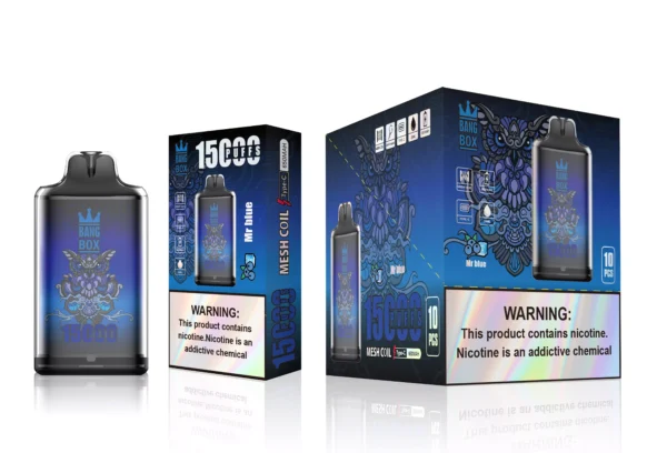 Bang Box S1 15000 Puffs 0% 2% 3% 5% Stylo vape jetable rechargeable à faible teneur en nicotine en vrac Acheter en gros - AlsoVape - 4