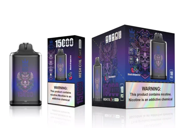 Bang Box S1 15000 Puffs 0% 2% 3% 5% Stylo vape jetable rechargeable à faible teneur en nicotine en vrac Acheter en gros - AlsoVape - 3