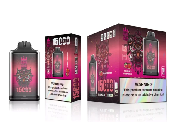 Bang Box S1 15000 Puffs 0% 2% 3% 5% Stylo vape jetable rechargeable à faible teneur en nicotine en vrac Acheter en gros - AlsoVape - 8