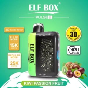 Elf Box Pulse X 25000 Puffs Dual Mesh 0% 2% 3% 5% Alacsony nikotintartalmú 3D ívelt LED képernyő Újratölthető Eldobható Vapes Pen Tömeges Vásárlás Nagyker - AlsoVape - 13