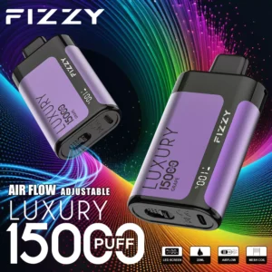 Fizzy Luxury 15000 Puffs 2% 5% Χαμηλής περιεκτικότητας σε νικοτίνη επαναφορτιζόμενη μιας χρήσης στυλό Vapes Μαζική Αγορά Χονδρικής - AlsoVape - 8