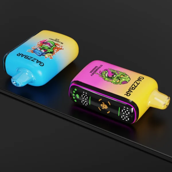Gazzbar Rocket 20000 Puffs Dual Mesh 2% 5% Display LED Low Nicotina Reincarable Vapes Pen vrac Cumpara cu ridicata - AlsoVape - 1