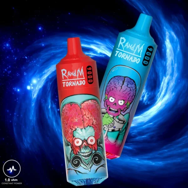 RahdM Tornado 9000 Puffs 2% Vapes desechables recargables con bajo contenido de nicotina Compra a granel al por mayor - AlsoVape - 1