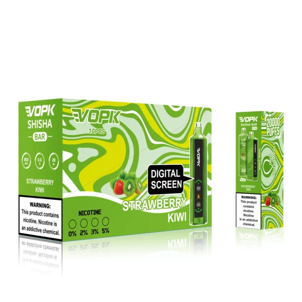 VOPK Shisha Bar 20000 Puffs 0% 2% 3% 5% Low Nicotine Rechargeable Disposable Vapes Pen Bulk Buy Wholesale - AlsoVape - 6