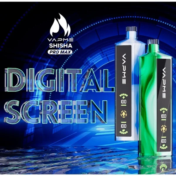 Vapme Shisha Pro Max 20000 Puffs 2% Pantalla LED baja en nicotina Vapes desechables recargables Pluma Compra a granel al por mayor - AlsoVape - 3