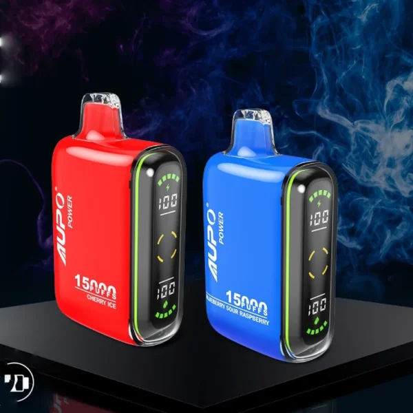 AUPO 15000 Puffs Dual Mesh LED Display 2% Nikotinarm, wiederaufladbar, Einweg-Vapes, Pen, Großpackung, Großhandel kaufen – AlsoVape – 1