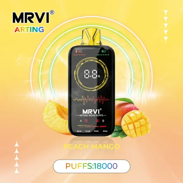 MRVI Arting 18000 Puffs Pantalla completa de malla dual 2% 5% Vapes desechables recargables con bajo contenido de nicotina Pluma Compra a granel al por mayor - AlsoVape - 8