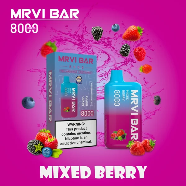 MRVI Bar Mr8000 Puffs 2% 3% 5% Stilo de vape reîncărcabil de unică folosință cu conținut scăzut de nicotină Cumpărați cu ridicata - AlsoVape - 6