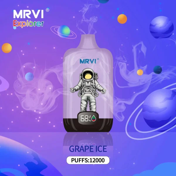 MRVI Explorer 12000 Puffs Digital Screen 2% 3% 5% Επαναφορτιζόμενη μίας χρήσης στυλό Vapes χαμηλής περιεκτικότητας σε νικοτίνη Μαζική Αγορά Χονδρικής - AlsoVape - 3