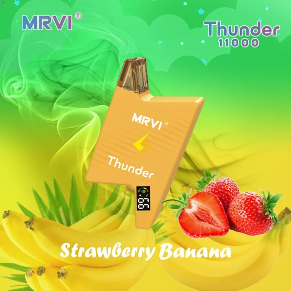MRVI Thunder 11000 Puffs Pantalla digital 2% 3% 5% Vapes desechables recargables con bajo contenido de nicotina Pluma Compra a granel al por mayor - AlsoVape - 4