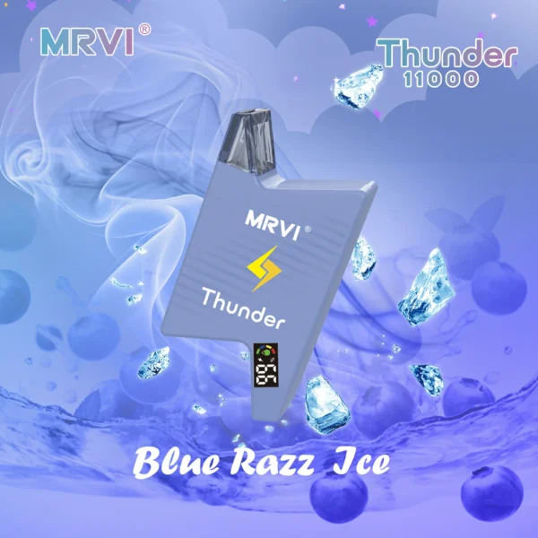 MRVI Thunder 11000 Puffs Pantalla digital 2% 3% 5% Vapes desechables recargables con bajo contenido de nicotina Pluma Compra a granel al por mayor - AlsoVape - 7