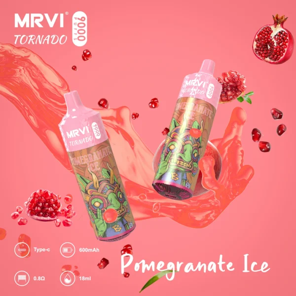 MRVI Tornado 9000 Puffs 2% 3% 5% Genopladelige engangsvapes med lav nikotinindhold Pen Bulk Køb Engros - OgsåVape - 8