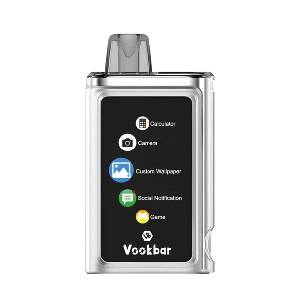 Vookbar Cyber ​​Pro 30000 Rookwolken Dual Mesh touchscreen 0% 2% 3% 5% Oplaadbare wegwerpvapes-pen met laag nicotinegehalte Bulk Koop groothandel - AlsoVape - 2