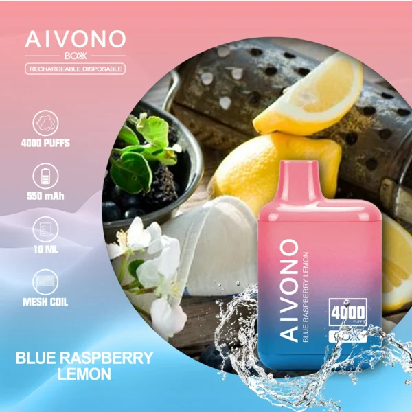 AIVONO AIM BOXX 4000 Puffs 0% 2% 5% Аккумуляторная одноразовая ручка для электронных сигарет с низким содержанием никотина, оптовая покупка оптом - AlwaysVape - 13