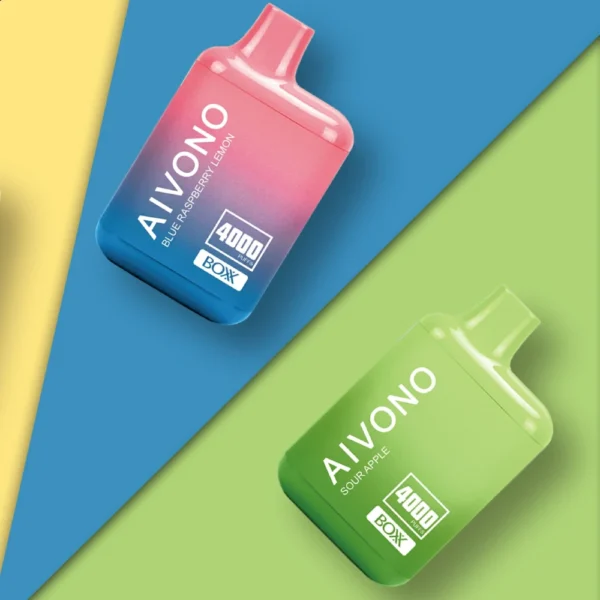 AIVONO AIM BOXX 4000 Puffs 0% 2% 5% Аккумуляторная одноразовая ручка для вейпов с низким содержанием никотина, оптовая покупка оптом - AlwaysVape - 1