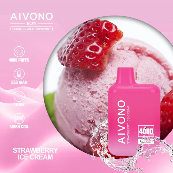 AIVONO AIM BOXX 4000 Puffs 0% 2% 5% Перезаряжаемые одноразовые ручки для электронных сигарет с низким содержанием никотина, оптовая покупка оптом - AlwaysVape - 2