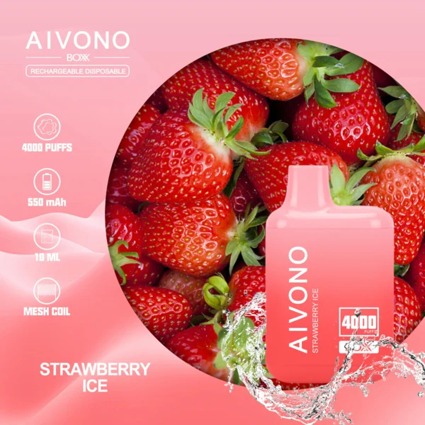 AIVONO AIM BOXX 4000 Puffs 0% 2% 5% Аккумуляторная одноразовая ручка для электронных сигарет с низким содержанием никотина, оптовая покупка оптом - AlwaysVape - 5