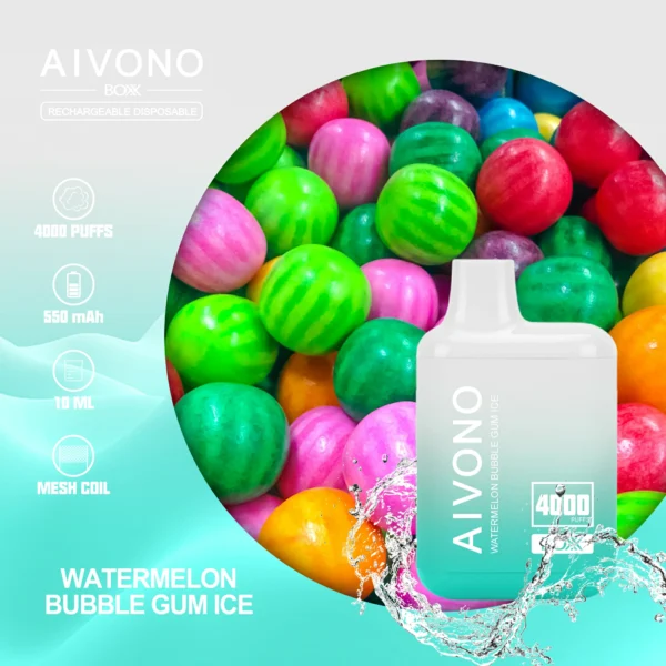 AIVONO AIM BOXX 4000 Puffs 0% 2% 5% Перезаряжаемые одноразовые ручки для вейпов с низким содержанием никотина, оптовая покупка оптом - AlwaysVape - 6