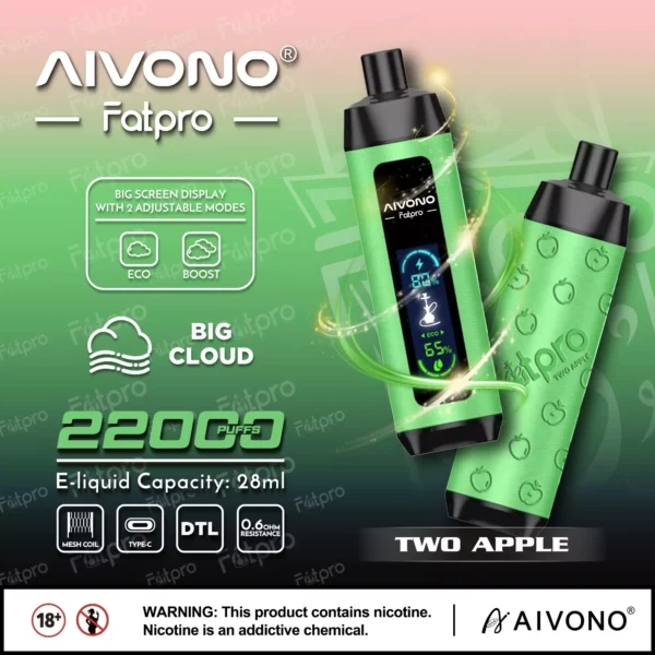 AIVONO Fatpro 22000 Puffs Narghilè Schermo digitale 0% 2% 3% 5% Penna per vapori usa e getta ricaricabile a basso contenuto di nicotina all'ingrosso Acquista all'ingrosso - AlsoVape - 7