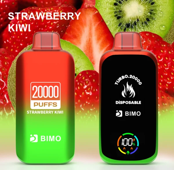 BIMO Turbo 20000 Puffs Full Screen 0% 2% 5% Nízkonikotinové dobíjecí jednorázové vapky Pen Hromadně Koupit velkoobchod – AlsoVape – 10