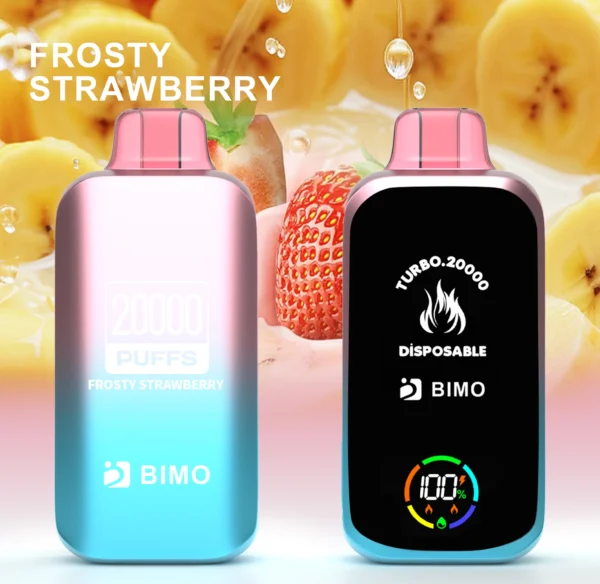 BIMO Turbo 20000 Puffs Full Screen 0% 2% 5% Nízkonikotinové dobíjecí jednorázové vapky Pen Hromadně Koupit velkoobchod – AlsoVape – 9