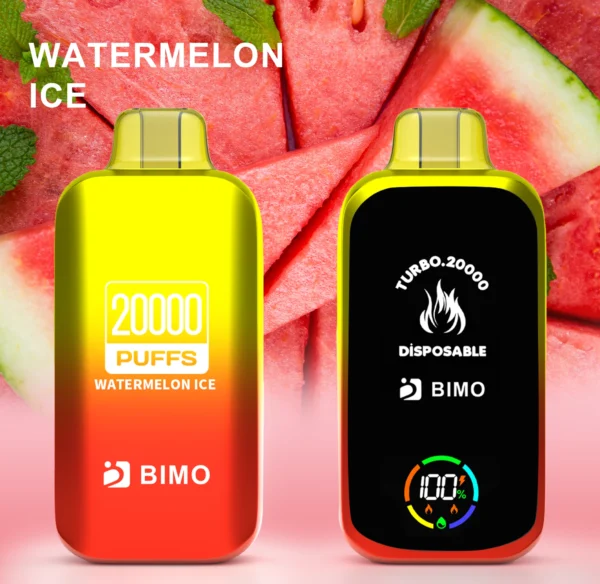 BIMO Turbo 20000 Puffs Full Screen 0% 2% 5% Nízkonikotinové dobíjecí jednorázové vapky Pen Hromadně Koupit velkoobchod – AlsoVape – 8