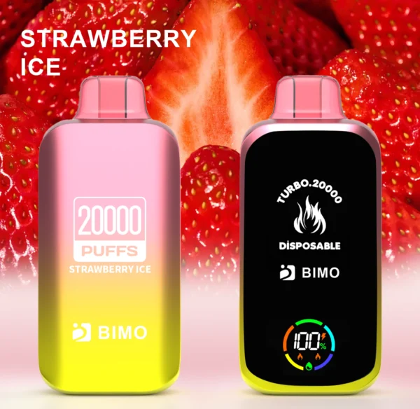 BIMO Turbo 20000 Puffs Full Screen 0% 2% 5% Nízkonikotinové dobíjecí jednorázové vapky Pen Hromadně Koupit velkoobchod – AlsoVape – 3