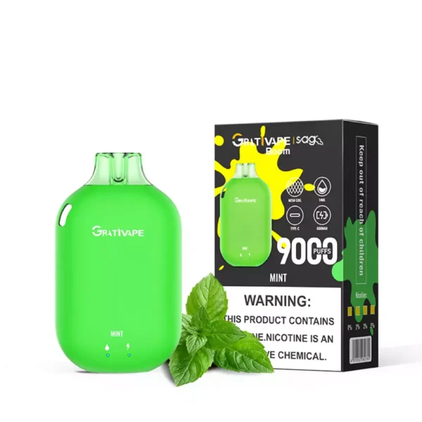 Grativape Boom 9000 Puffs 0% 2% 3% 5% Επαναφορτιζόμενη αναλώσιμη πένα χαμηλής περιεκτικότητας σε νικοτίνη Vapes Μαζική Αγορά Χονδρικής - AlsoVape - 8