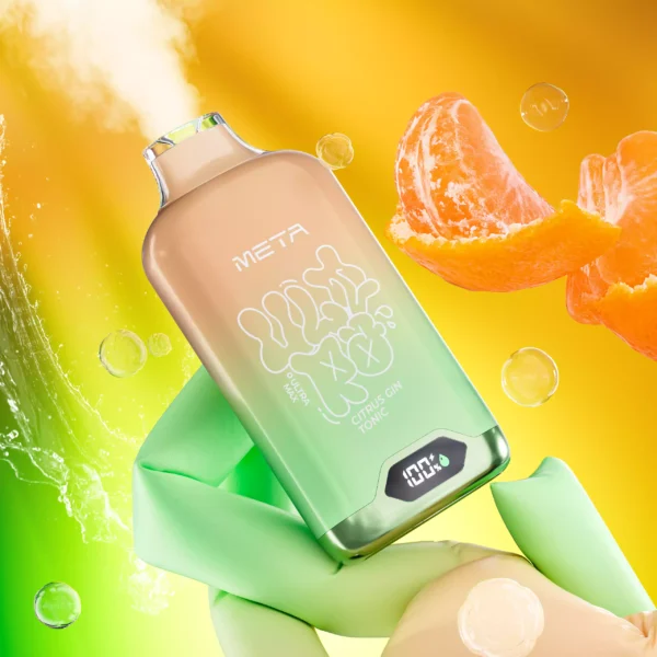 MOTI Meta Ultra Max 10000 Puffs Интеллектуальный светодиодный экран 3% Перезаряжаемая одноразовая ручка для электронных сигарет с низким содержанием никотина Купить оптом - AlwaysVape - 14