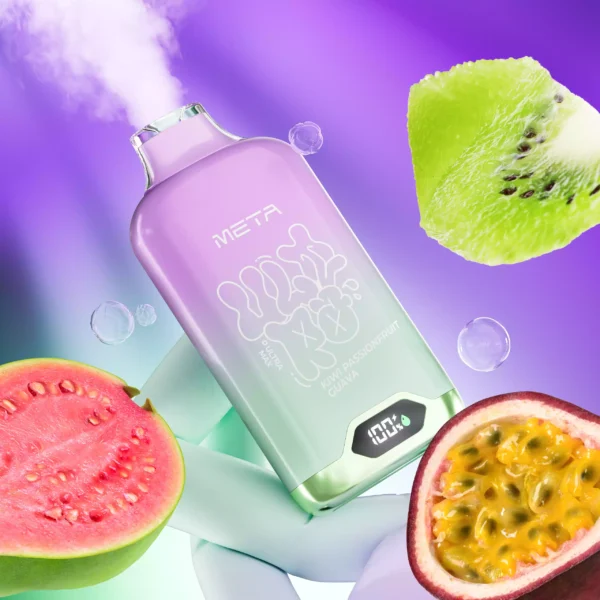 MOTI Meta Ultra Max 10000 Puffs Смарт-светодиодный экран 3% Перезаряжаемая одноразовая ручка для электронных сигарет с низким содержанием никотина Купить оптом - AlwaysVape - 8
