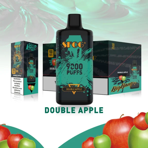 SFOG BIG BANG 9000 Puffs 0% 2% 3% 5% Low Nicotine Rechargeable Disposable Vapes Pen Bulk Buy Wholesale - AlsoVape - 5