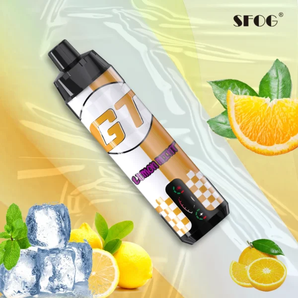 SFOG GT BAR 15000 Puffs SHISHA Smart Display 0.5% Перезаряжаемая одноразовая ручка для вейпов с низким содержанием никотина Купить оптом - AlwaysVape - 10