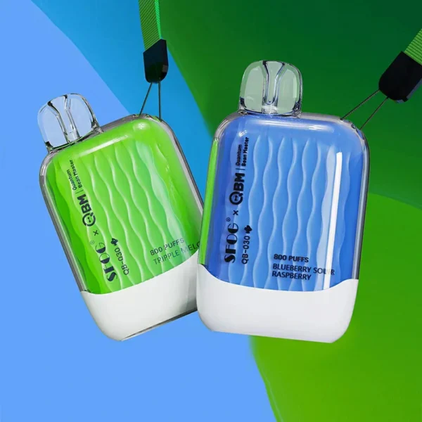 SFOG QB030 800 Puffs 2% Χαμηλής περιεκτικότητας σε νικοτίνη επαναφορτιζόμενη μίας χρήσης στυλό Vape Μαζική Αγορά Χονδρικής - AlsoVape - 1