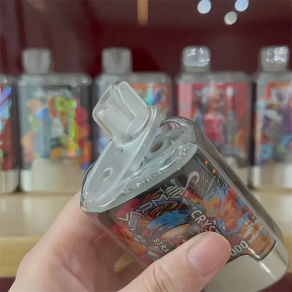 VAPME Crystal 20000 Puffs Dupla ízű digitális képernyő 2% Alacsony nikotintartalmú Újratölthető Eldobható Vapes Pen Tömeges Vásárlás Nagyker - AlsoVape - 10