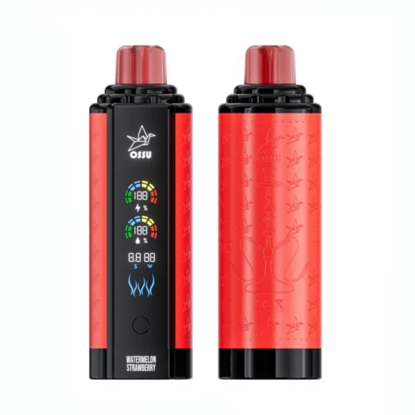 VASY OSSU 30000 Puffs Shisha Hookah Dual Mesh koko näyttö 0% 5% Vähänikotiini Ladattava Kertakäyttöinen Vapes Pen Bulk Tukkumyynti - AlsoVape - 3